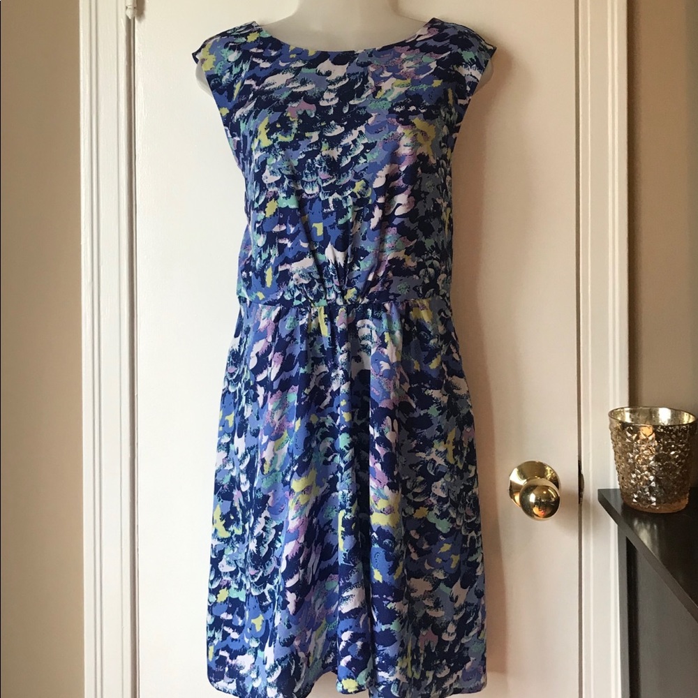 JACOB Dress Multi Colour Blue